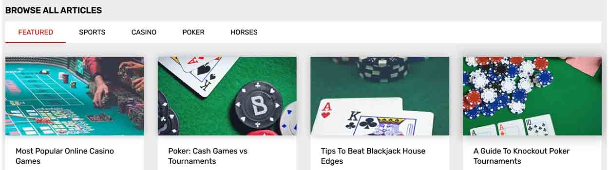 Bovada Articles info