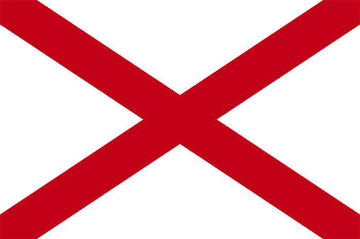 Alabama flag icon