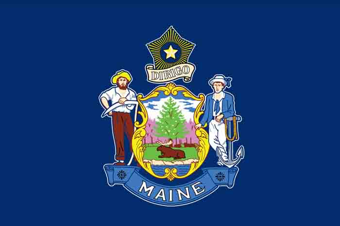 Maine flag