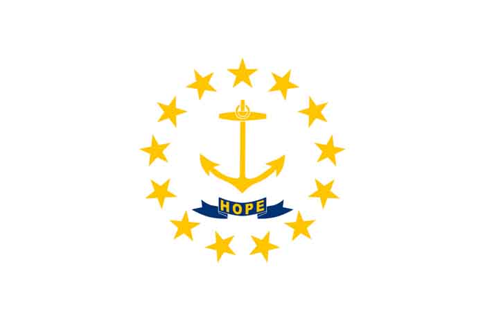 Rhode Island flag