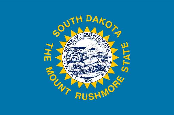 South Dakota flag